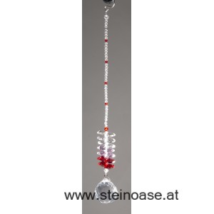 Suncatcher Mobile Universumskristall Rot